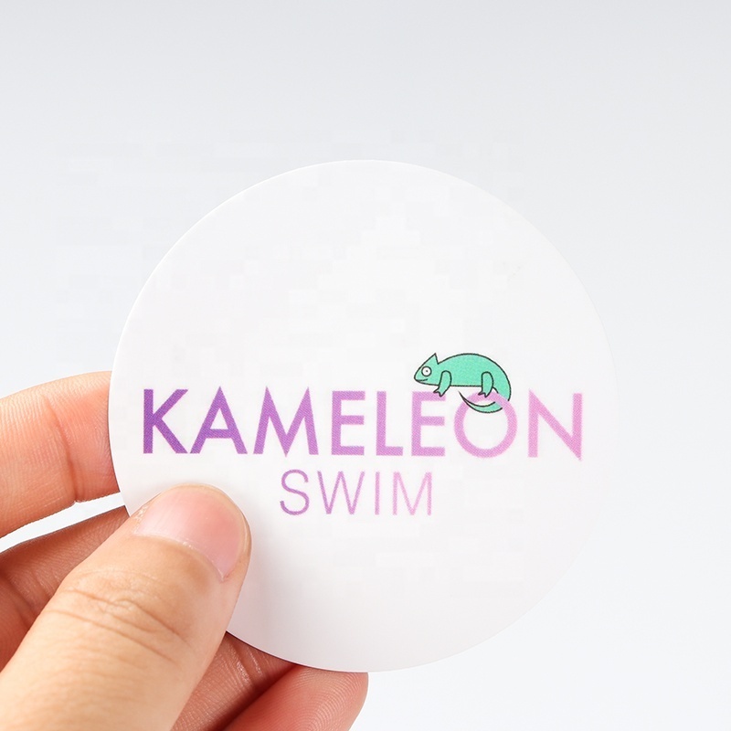 customized sticker label oval logo sticker name label stickers for kids