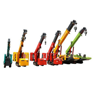 High Loading Capacity 3/5/8/10/12 Ton Hydraulic Spider Crane Telescopic Spider Crawler Crane