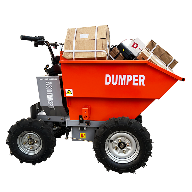 Electric Self Loading Mini Dumper Power Wheelbarrow Automatic Garden Motorrized Wheelbarrow