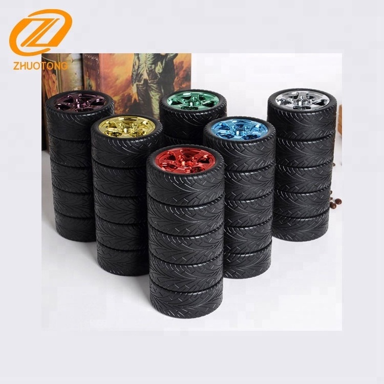 Wholesale promotion 300ml creative car wheel shaped stainless steel coffee mug tyre cup for gift