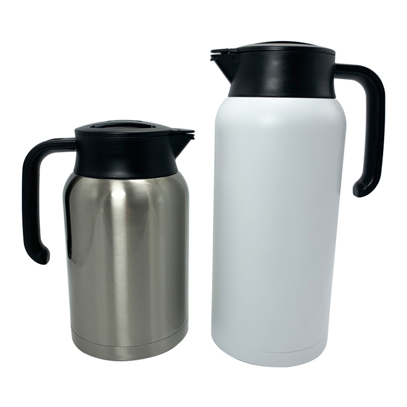 Thermal Coffee Carafe 304 Stainless Steel Double-wall Vacuum Coffee Pot Insulated Cafetiere/Insulated Pot/ Vacuum Jug Flask