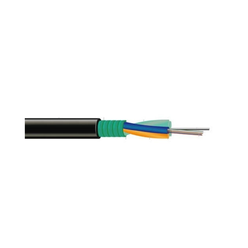 GYTS Duct Direct Buried Outdoor Optical Fiber Cable Price 12 Core GYTS Fiber Optic Cable 1000M