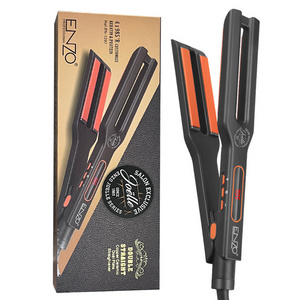 New design flat iron hair straightener Titanium plate professional hair straightener for salon