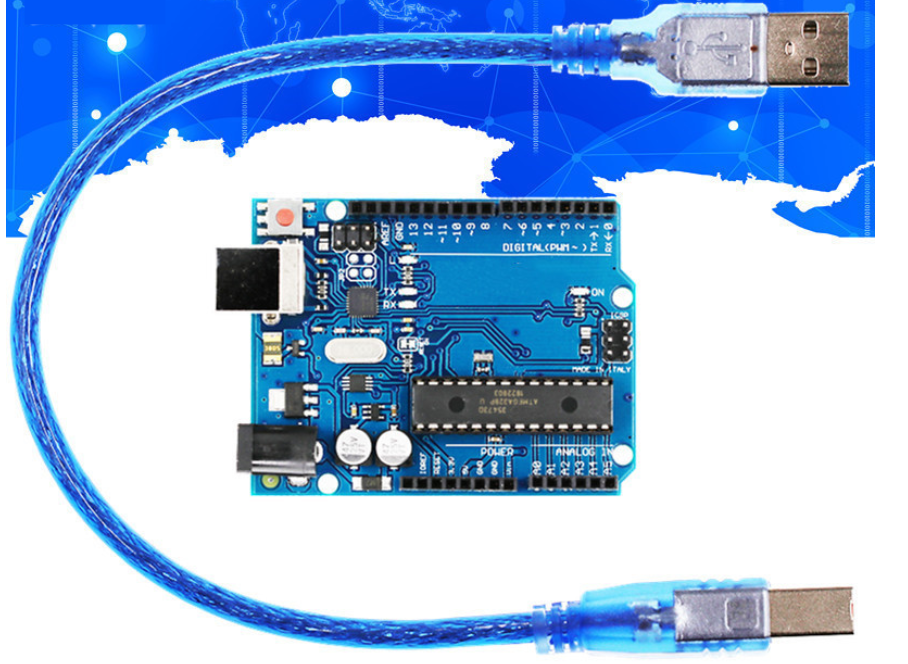 Development Board with 30cm 50cm Data Cable for Arduino ATmega328 Microcomputer for UNO R3 MEGA328P With Cable