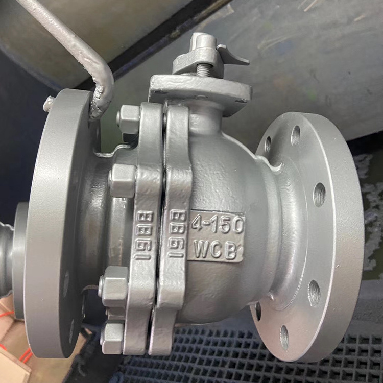 ANSI 300lb stainless steel cf8 cf8m wcb float 2pc flanged ball taizhou valve