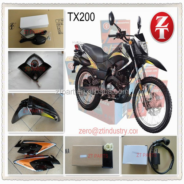 Hot Selling TX200 motorcycle parts for Keeway motorcycle