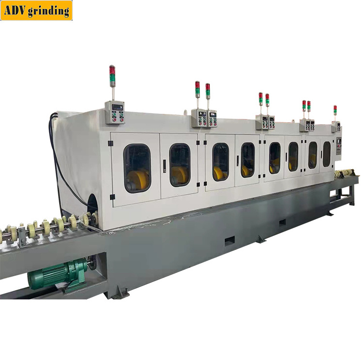 High performance Metal Stainless Steel Round Pipe Mirror Surface Tube Grinding Polishing Machine