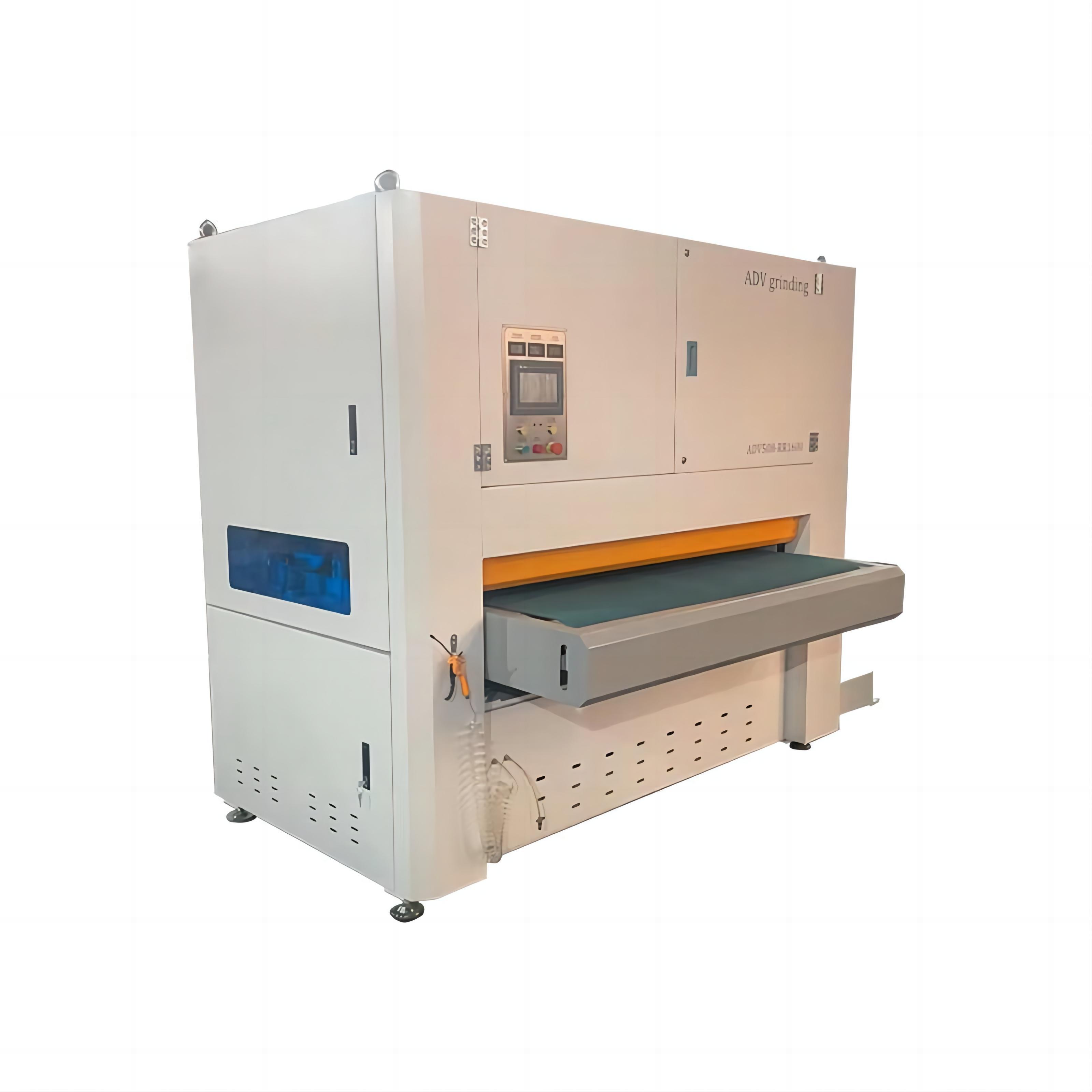 Metal Sheet Brush Surface Finishing Deburring Polishing Machine for Stainless Steel