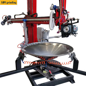 CNC full automatic Stainless steel dished head surface polishing grinding Machine manufacturer