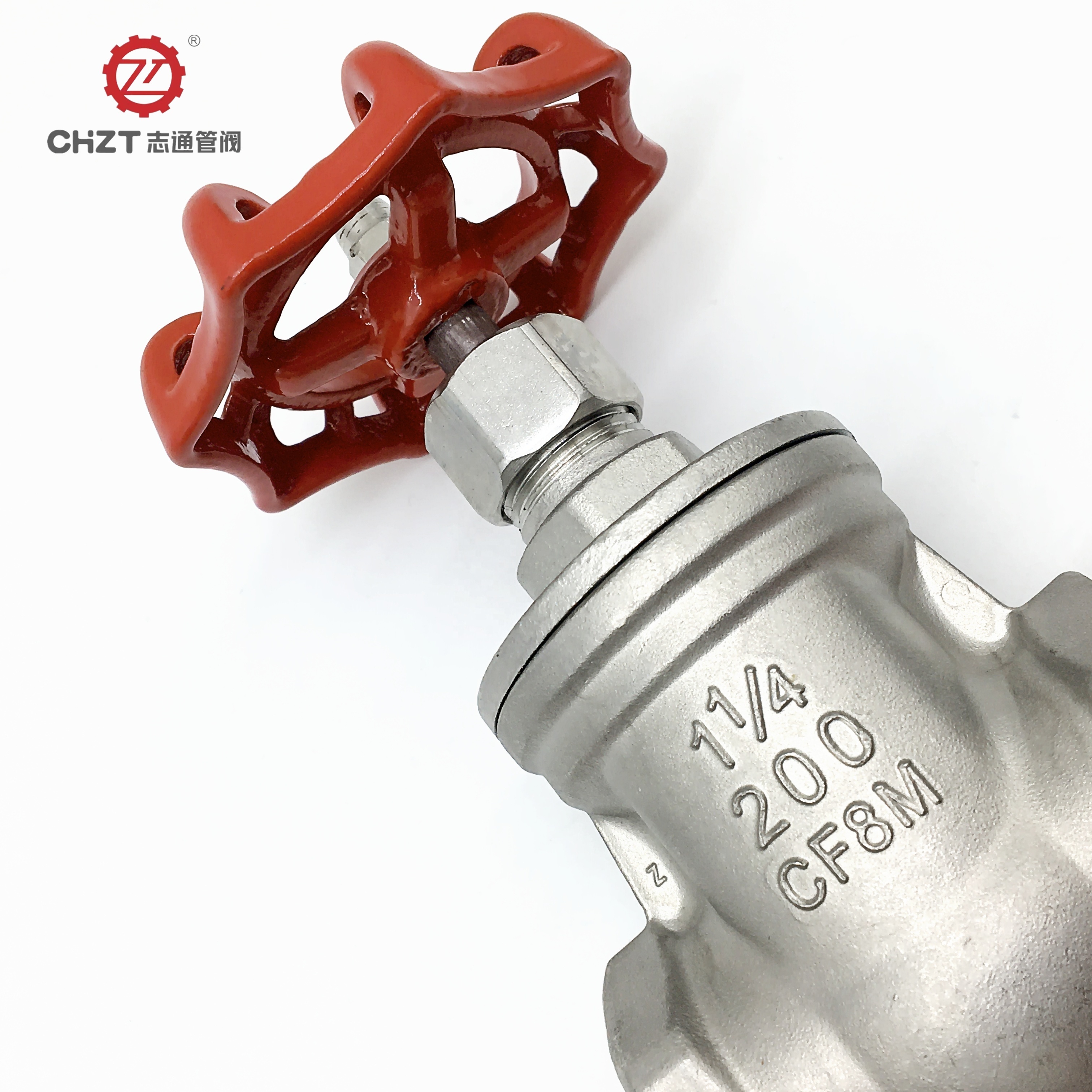 1 1/4in gate valve stainless steel valve dn32 pn16 industrial gate valves female threaded npt vale