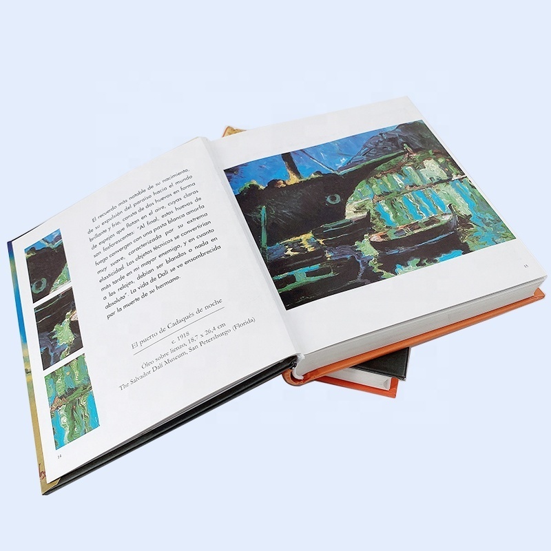 Custom Wholesale Oem Cheap Full Color High Quality Service In China Art Paper Large Art Offset Hardcover Photo Book Printing