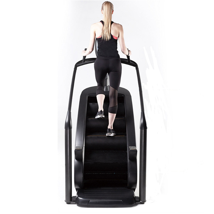 Commercial Electric Aerobic Stair Climbing Machine Custom Logo and Color Factory Supply Stepper Stairs Climber