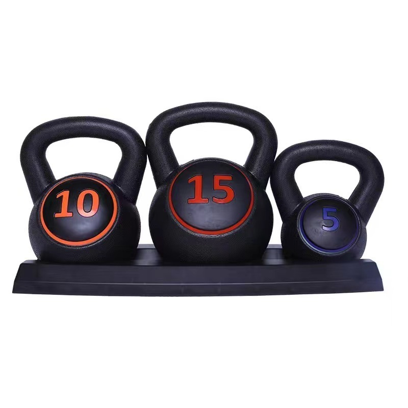 Wide Grip Kettlebell Exercise Fitness Weight Set 5lb 10lb 15lb 30lb set kettlebell