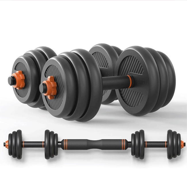 OEM Custom Kettlebell 6-in-1 Weight Lifting Gym Dumbbell Equipment Workout PE Barbell 10/20/30/40/50KG Kettlebell Set