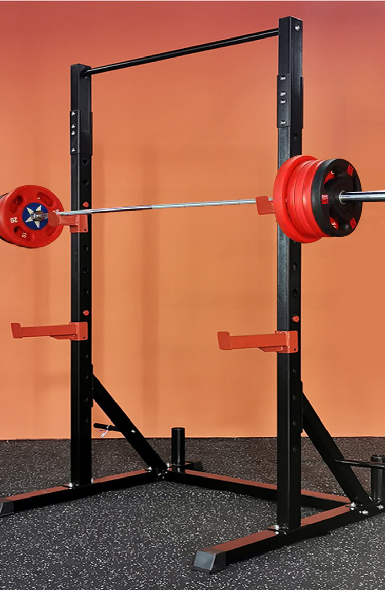 OEM Squat Rack Wholesale Exercise Equipment Adjustable Indoor Weight Bench Adjustable Squat rack