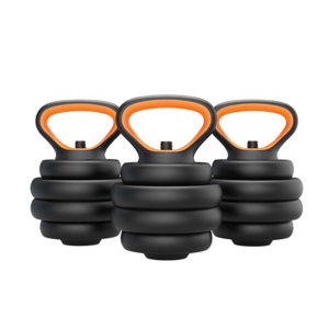 OEM Custom Kettlebell 6-in-1 Weight Lifting Gym Dumbbell Equipment Workout PE Barbell 10/20/30/40/50KG Kettlebell Set