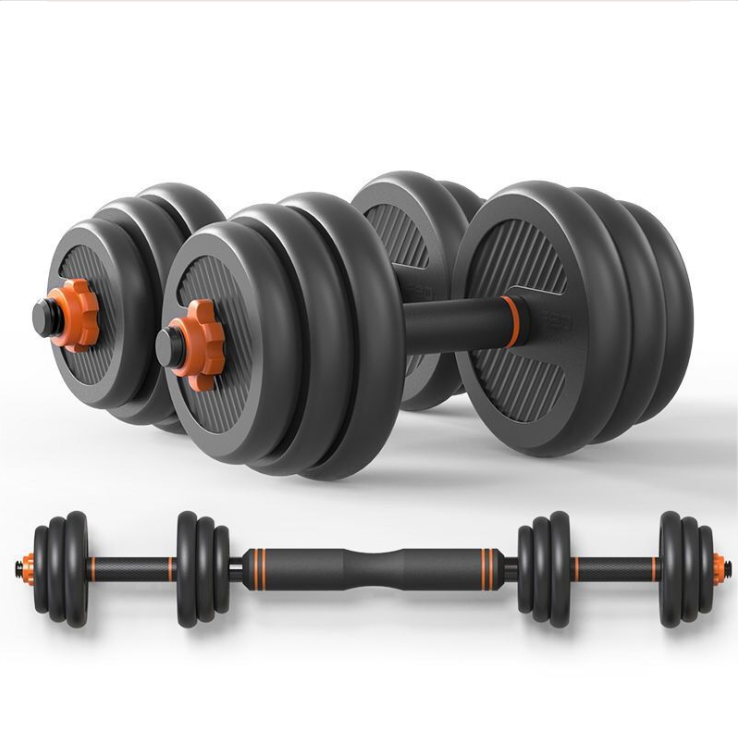 Factory Supply Custom Fitness Equipment Multi-function Barbell Set Body Building Kettle bell Adjustable Dumbbell Set