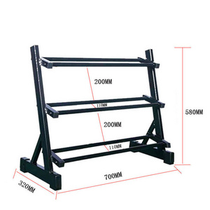 Dumbbell Weight Set With Rack hex Dumbbell Set With Rack black Dumbbell Display Rack