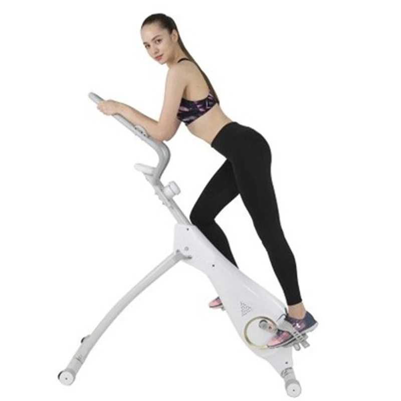 Unisex Fitness Bicycle Seatless Dynamic Home Spinning Bike for Weight Loss and Quiet Folding Mute Features