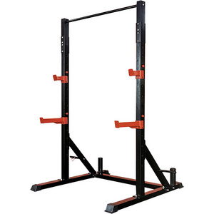 OEM Squat Rack Wholesale Exercise Equipment Adjustable Indoor Weight Bench Adjustable Squat rack