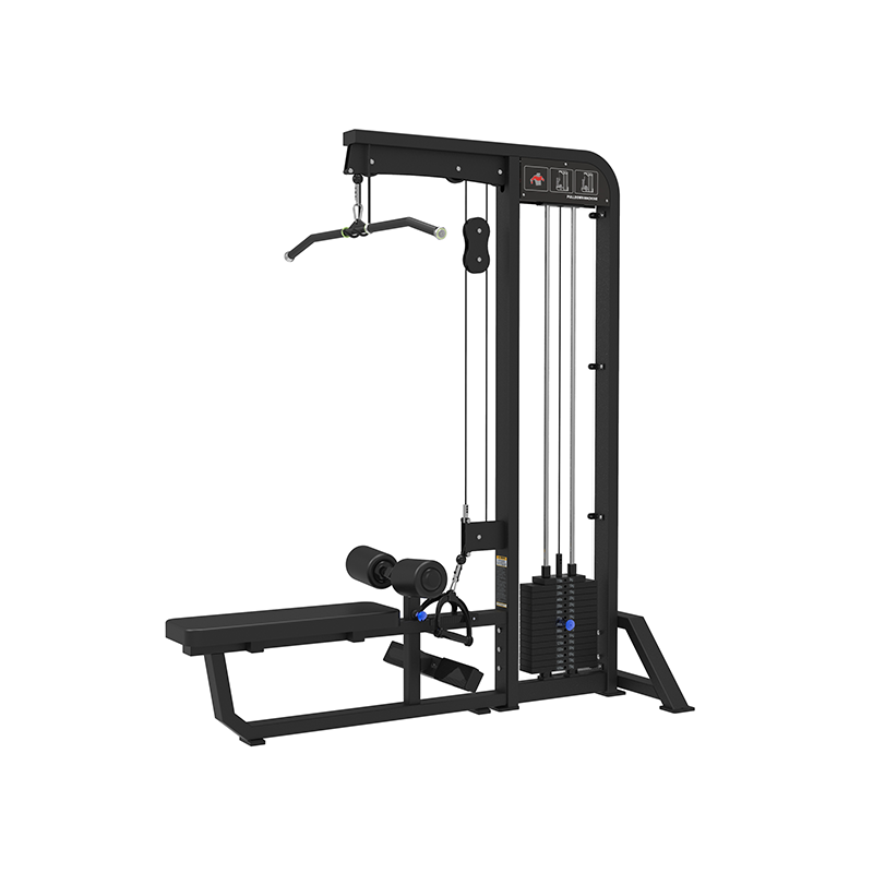 China Gym Equipment Pin Load Selection Machines Lat Pulldown Seated Low Row Machine