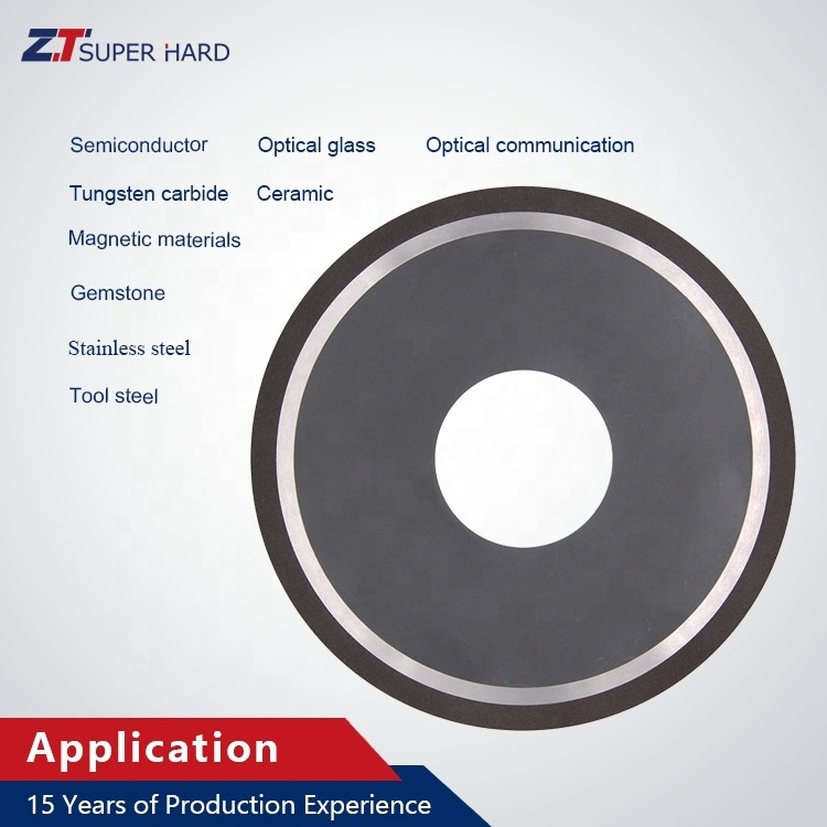 Factory resin abrasive grinding wheel 1a1r diamond popular bond