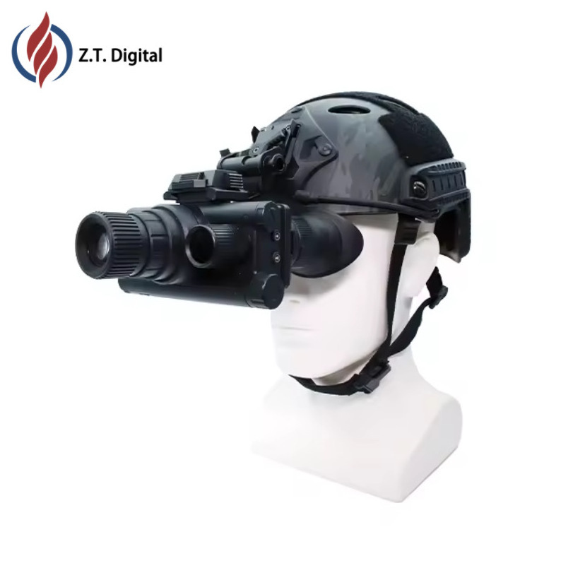 New Arrival Gen 2/3 Night Vision Hunting Binoculars Head Mounted Helmet NG Night Vision Goggles with Tactical Flashlight