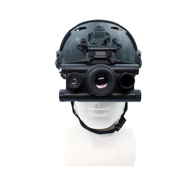 New Arrival Gen 2/3 Night Vision Hunting Binoculars Head Mounted Helmet NG Night Vision Goggles with Tactical Flashlight