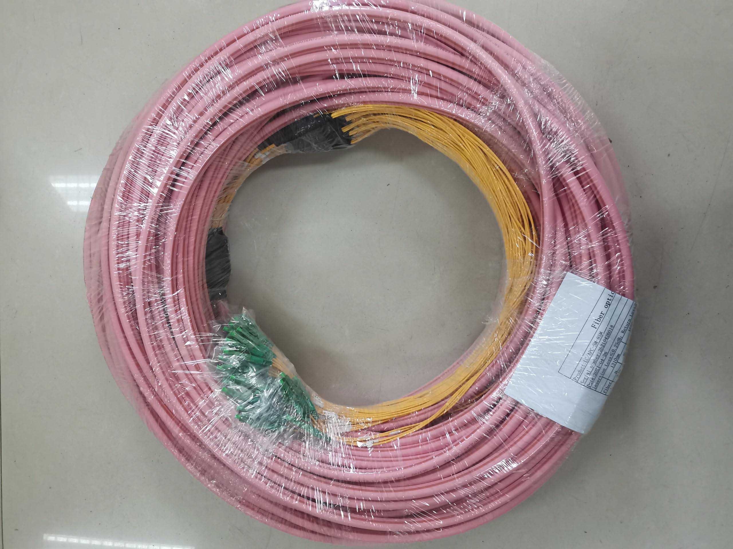 40 Meters Simplex 9/125 Single Mode Fiber Optic Pigtail SC/UPC Connector 0.9 mm PVC/ LSZH Outer Jacket