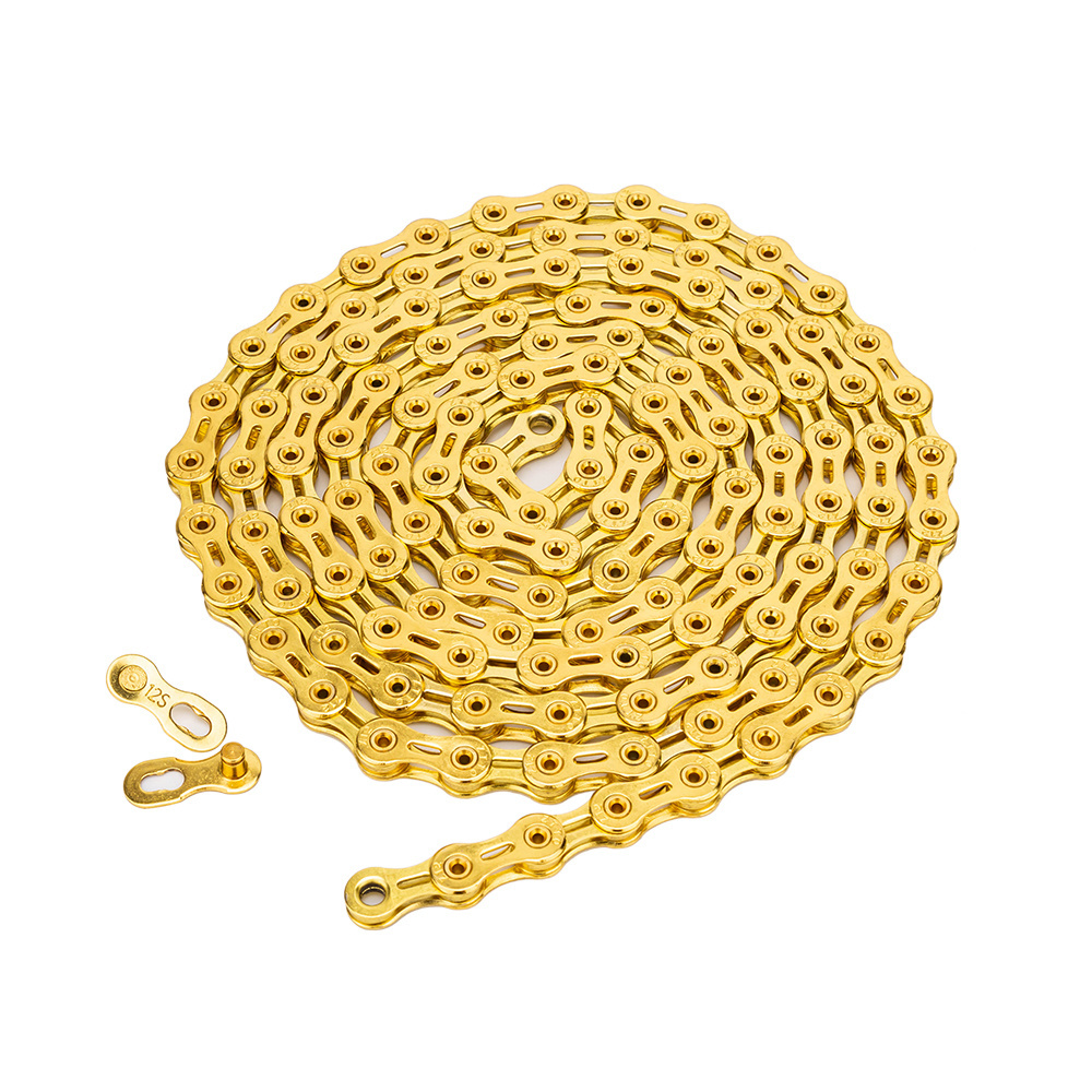 ZTTO High-Quality 12 Speed Bicycle Chain MTB Road Bike  Gold Chain 126 Links