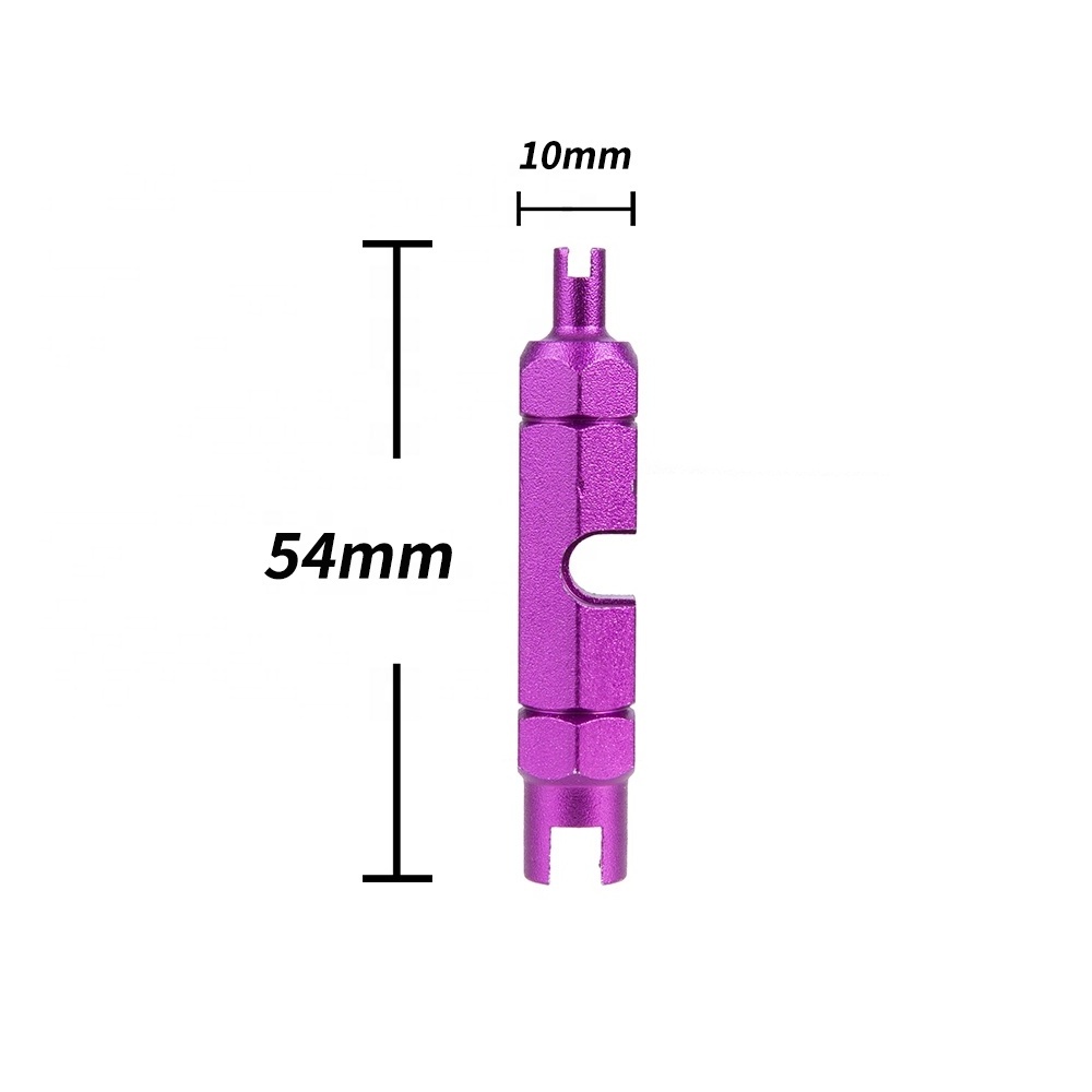 ZTTO Bicycle Aluminum Alloy Multifunctional Valve Tools  Disassemble Removal Wrench For Bicycle Valve