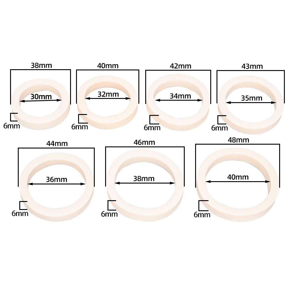 Bicycle Fork Sponge O-ring Dust Oil Seal Foam Washer MTB Road Bike Suspension Oil Absorbing Sponge Ring 30mm To 40mm