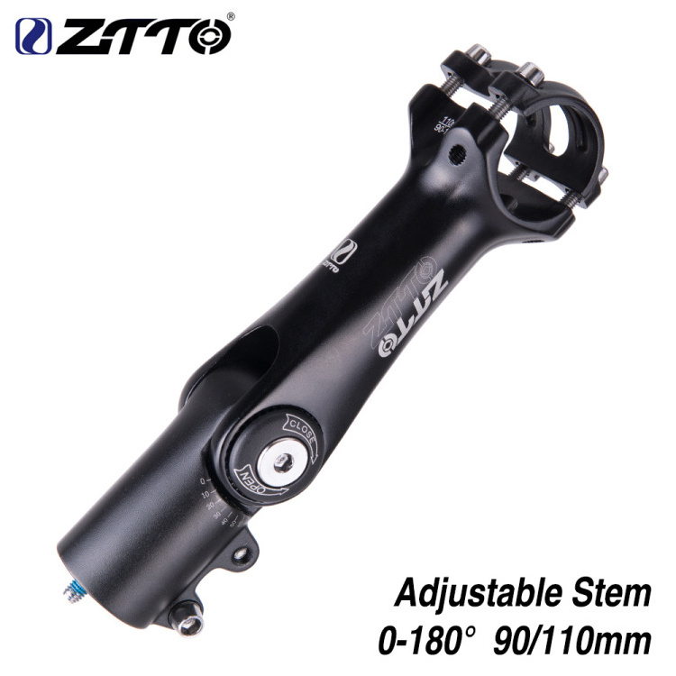 ZTTO Adjustable Bicycle stem 90mm 110mm 31.8 Stem for MTB Road Bike part Rise Up Extender fork Extension BestSuppliers