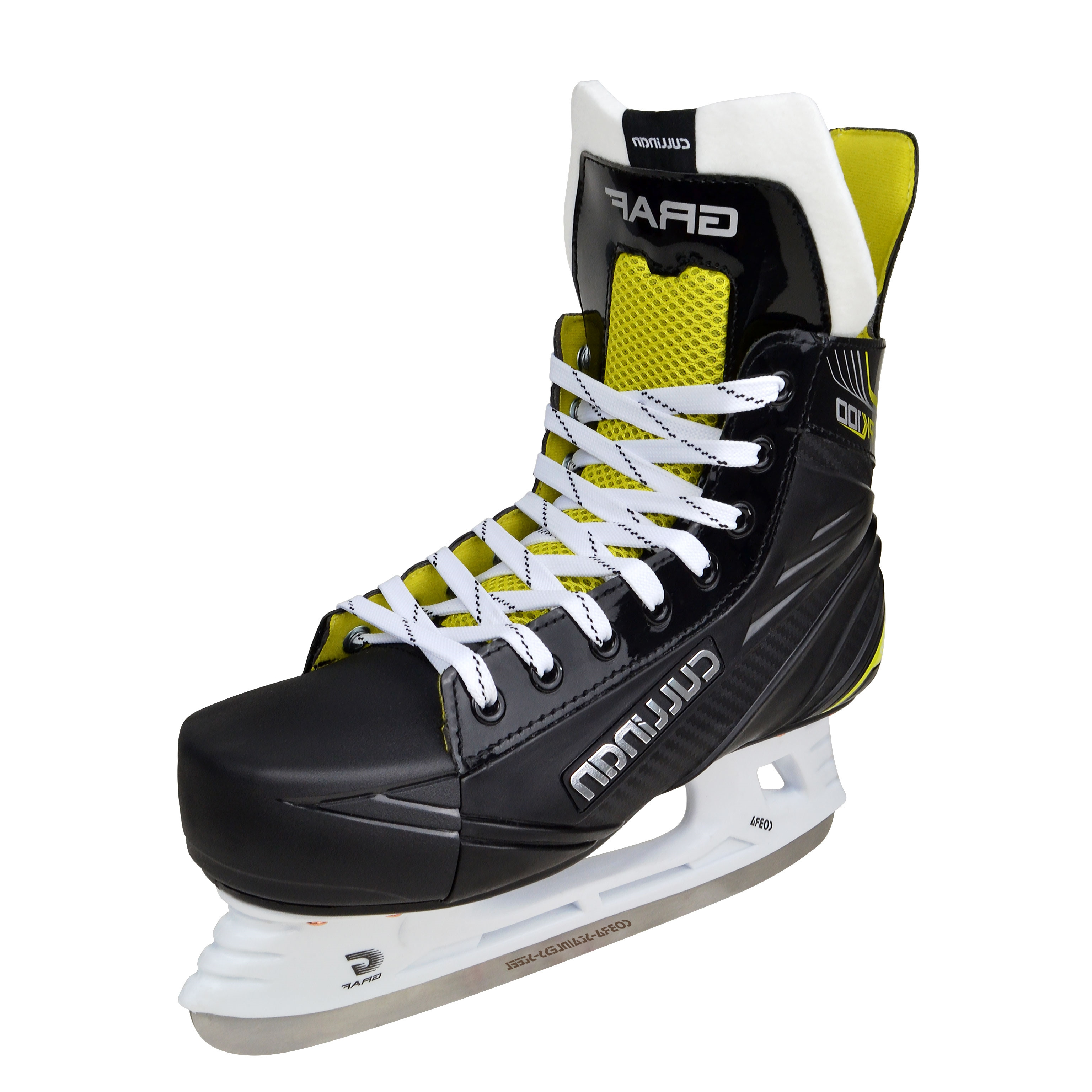 Custom In-Line Hockey Skates Synthetic Leather Ice Hockey Skate Runners Durable Ice Skating Shoes for Men Asia Only