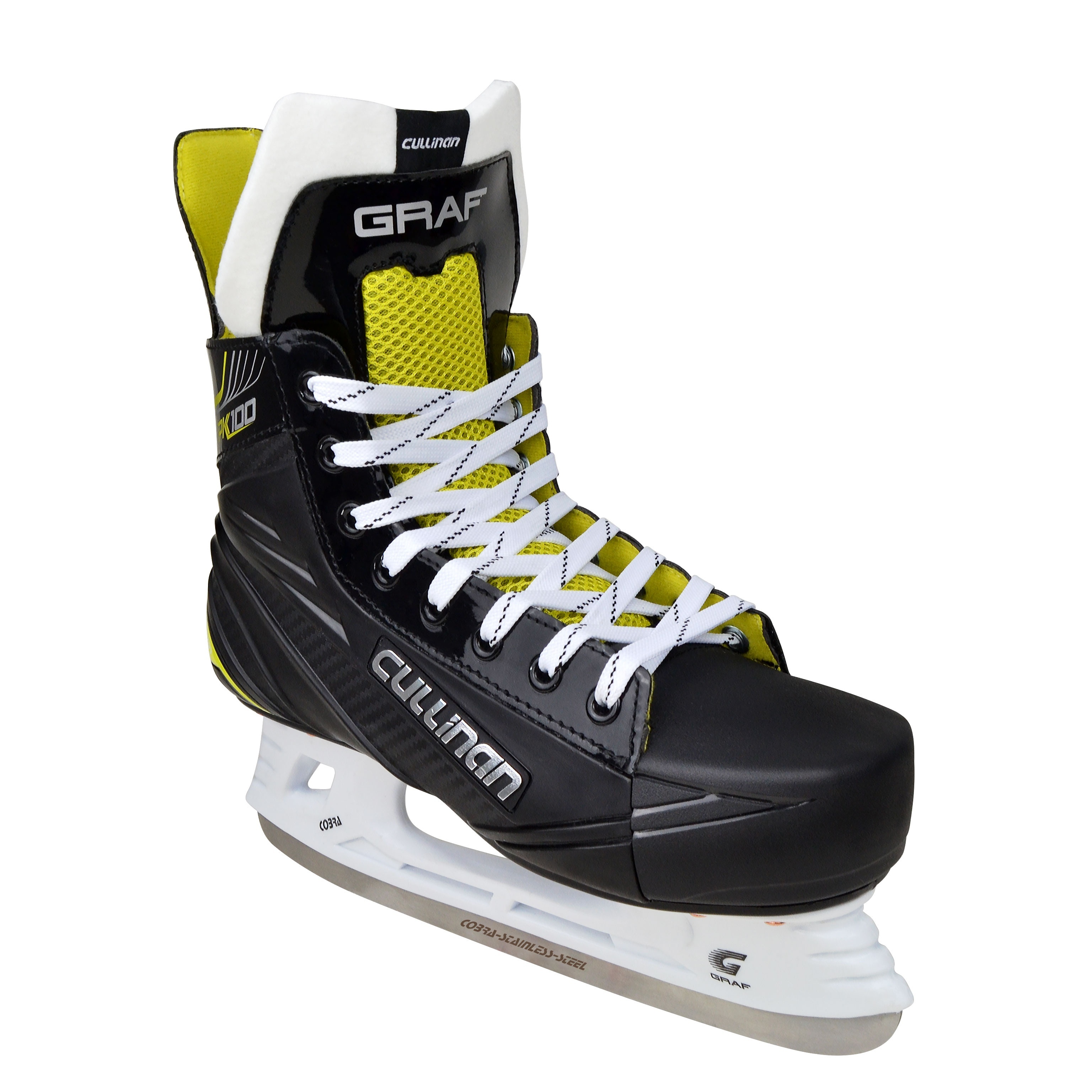 Custom In-Line Hockey Skates Synthetic Leather Ice Hockey Skate Runners Durable Ice Skating Shoes for Men Asia Only