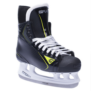 1.68kg GRAF Ice Skates 2500 Knife Holder Ice Hockey Skates Stainless Steel Black Men Shoes Asia Only