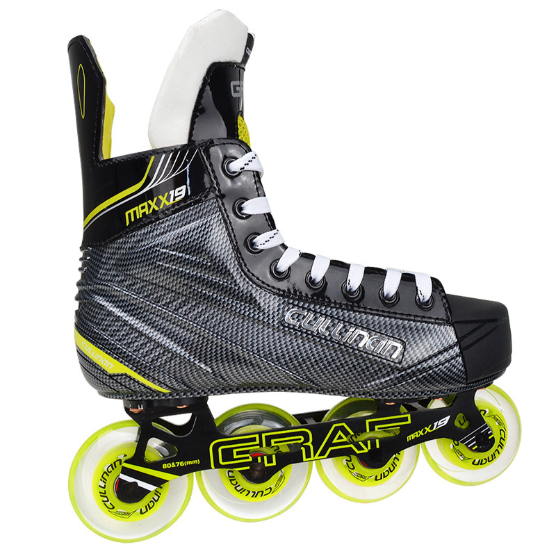 Hot Wholesale High Quality Fashionable 4 Wheels Slalom Roller Skating Shoes for Male Female Children Asia Only