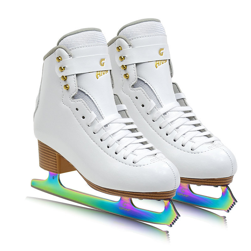 Professional Elegant Design Figure Skating Boots Athletic Skates Ice Sports Inline Figure Ice Blade Boots Asia Only