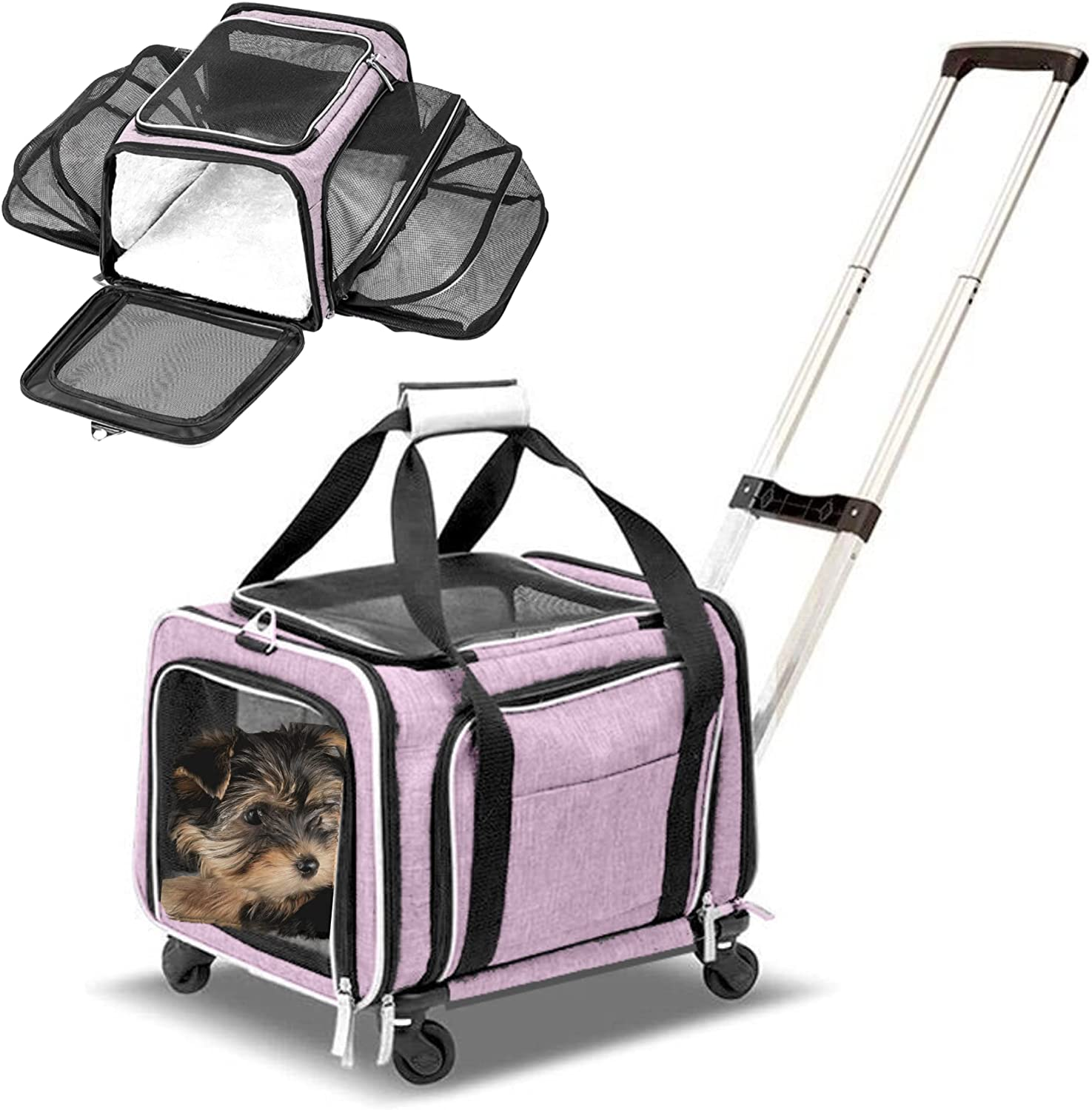 New Design Cat Outdoor pet carrier Bag Large Capacity Trolley Portable Shoulder Cat Backpack Cat Carrier Bag