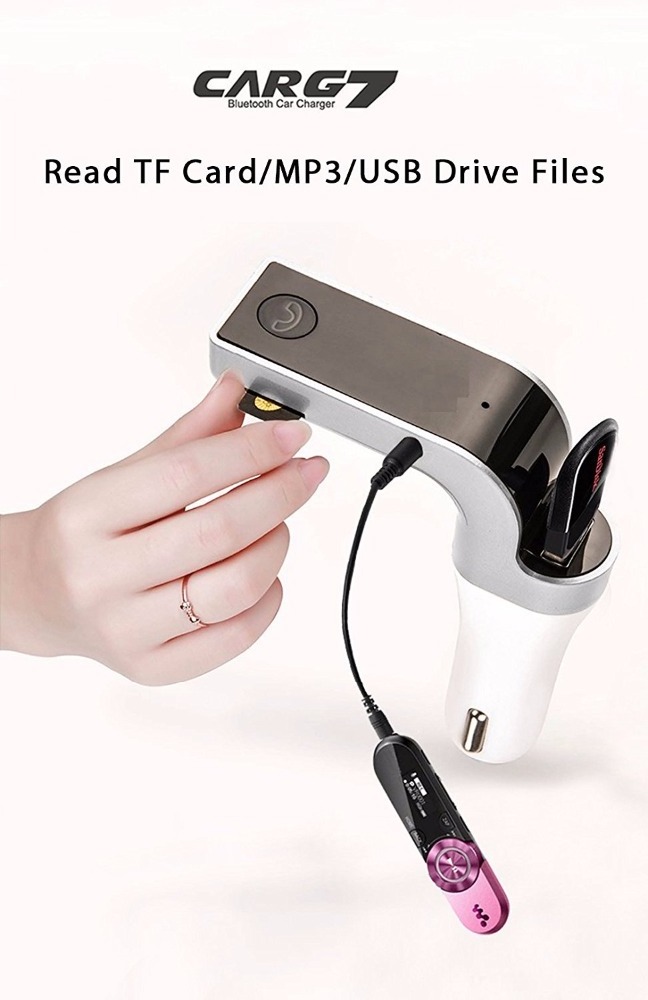 Factory FM bluetooth function Safety Dual USB Port Cup Holder Car Cigarette Lighter Mobile Phone Charger