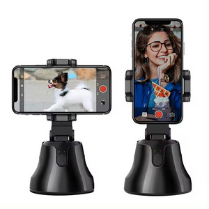 2024 Desk stand for smart phone 360 intelligent selfie tracking shooting phone Auto Face Object Tracking Camera Phone Holder