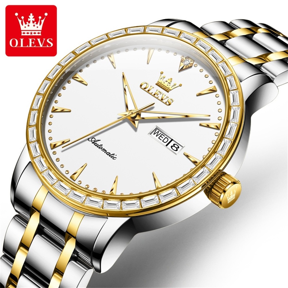 2024 OLEVS 7019 Watch Top Selling Model Fashion Luxury Men's Wristwatches Automatic Mechanical Watch