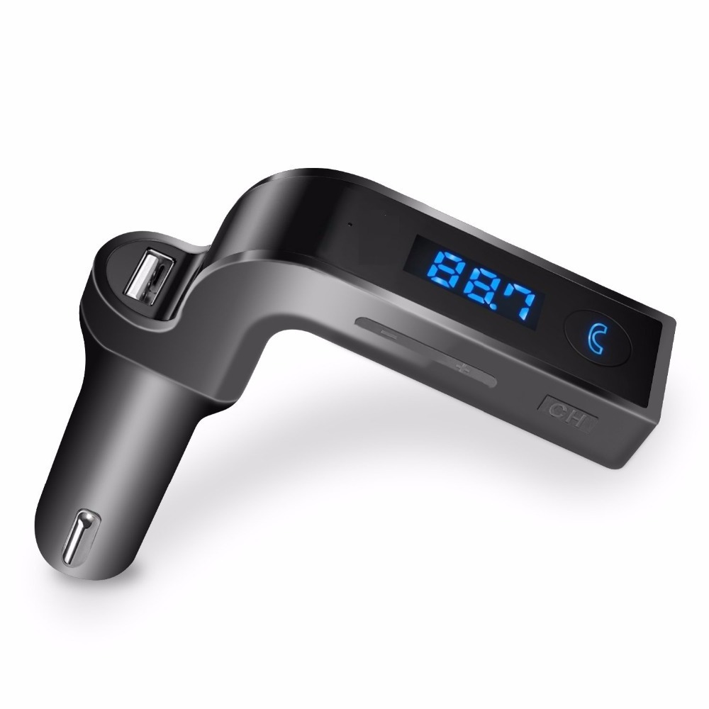 Factory FM bluetooth function Safety Dual USB Port Cup Holder Car Cigarette Lighter Mobile Phone Charger