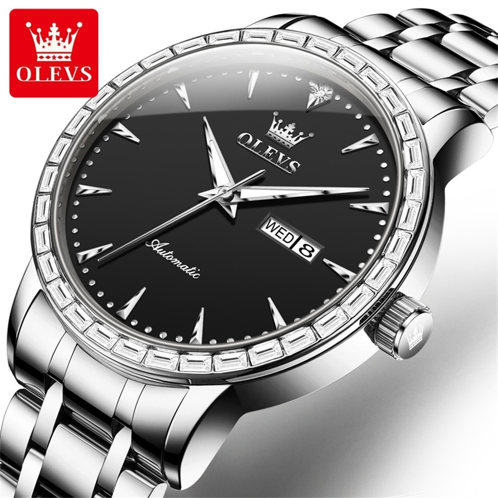 2024 OLEVS 7019 Watch Top Selling Model Fashion Luxury Men's Wristwatches Automatic Mechanical Watch