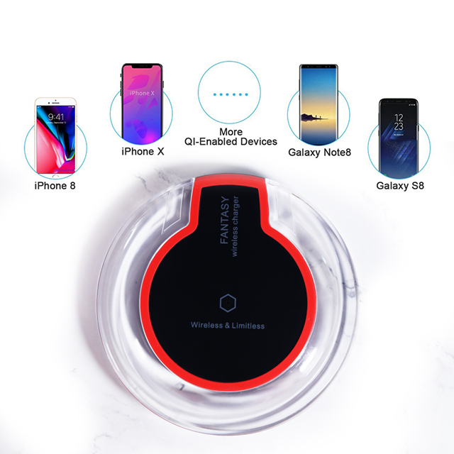 New Product 5w Universal Mobile Stand Micro USB Charger Cell Phone Qi Wireless Charger for iphone 15 13 14 12 pro