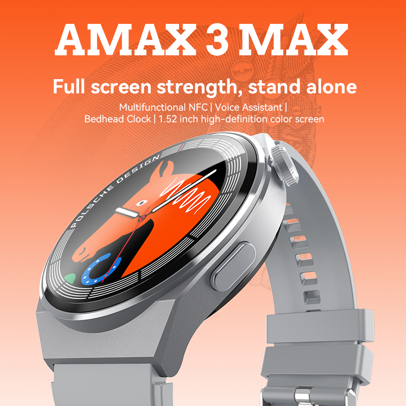 2024 Amax 3 Ultra Max Amax 3 Pro Smartwatch Series 8 9 S9 Nfc Smart Watch Bt Calls Wireless Charging Relojio Inteligente