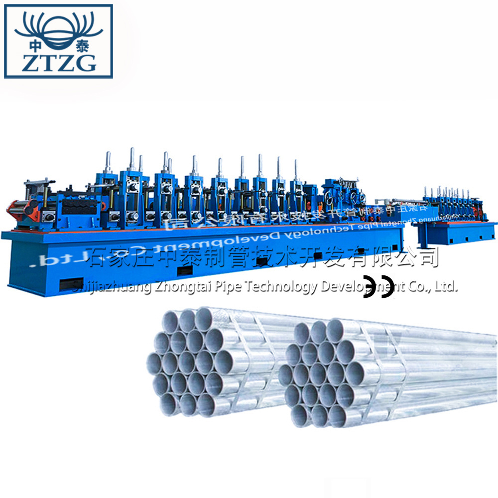 ERW Tube Mill Forming Machines Carbon Steel Pipe Making Machinery Production Line Manufacturer