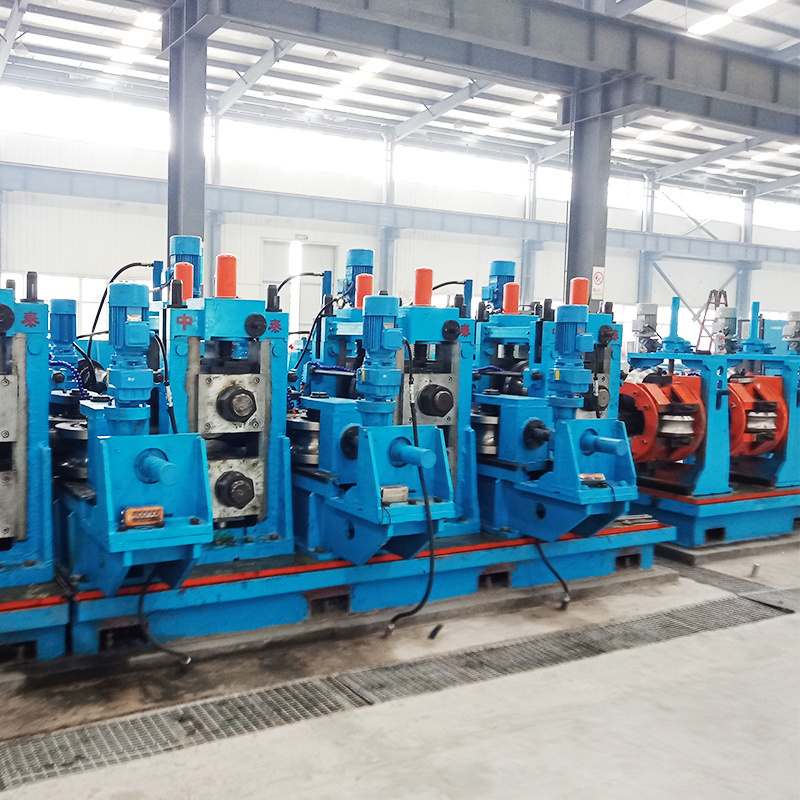 Automatic Welding Plant Carbon Steel Pipe Making Machine / ERW Tube Mill