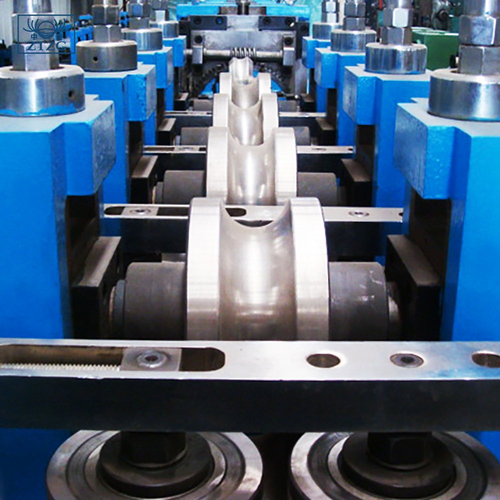 Stainless Steel Tube Mill Lines Round Square Pipe Manufacture Machines to Make Metal Tubes