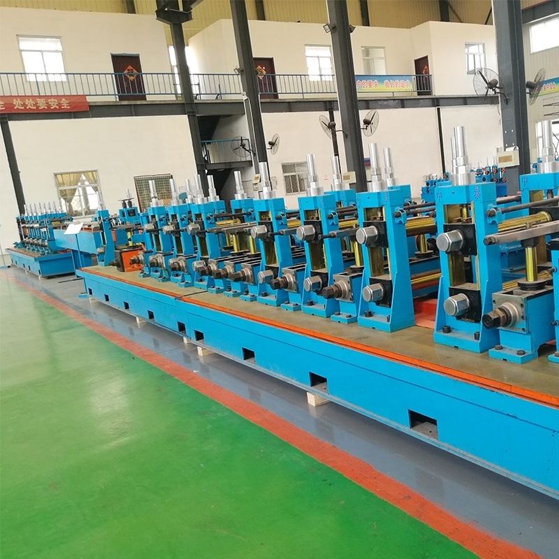 Low Carbon Steel Round Pipe Making Machine Roller Forming Tube Production Line